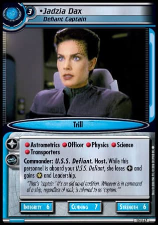 Jadzia Dax 2E (Defiant Captain)