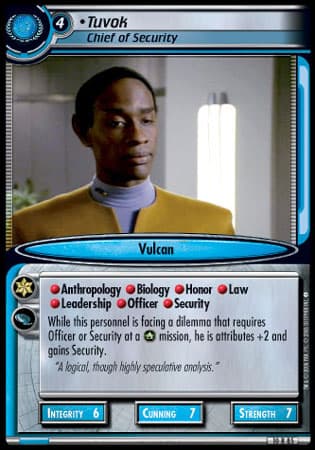 Tuvok 2E (Chief of Security)