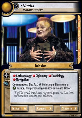 Neelix 2E (Morale Officer)