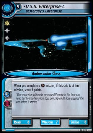 U.S.S. Enterprise-C 2E (Yesterday's Enterprise)