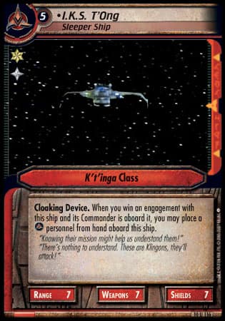 I.K.S. T'Ong 2E (Sleeper Ship)