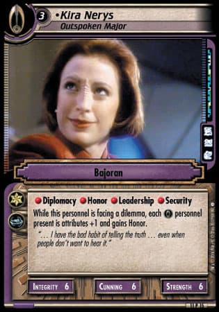 Kira Nerys 2E (Outspoken Major)