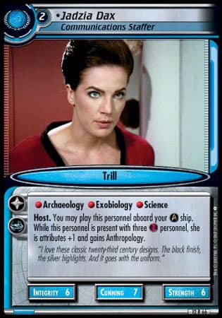 Jadzia Dax 2E (Communications Staffer)
