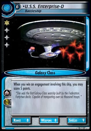 U.S.S. Enterprise-D 2E (Battleship)