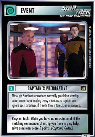 Captain's Prerogative