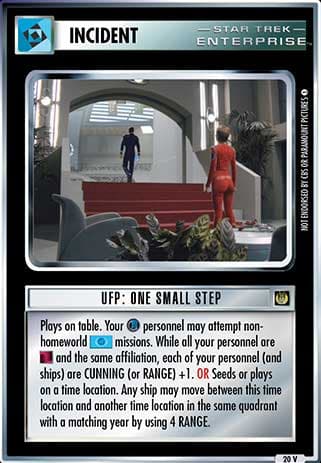 UFP: One Small Step