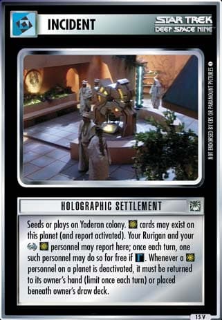 Holographic Settlement