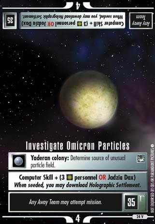 Investigate Omicron Particles