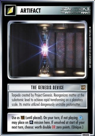 The Genesis Device