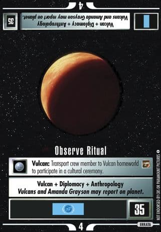 Observe Ritual