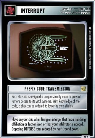 Prefix Code Transmission