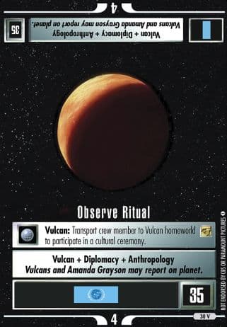 Observe Ritual