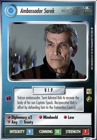 Ambassador Sarek
