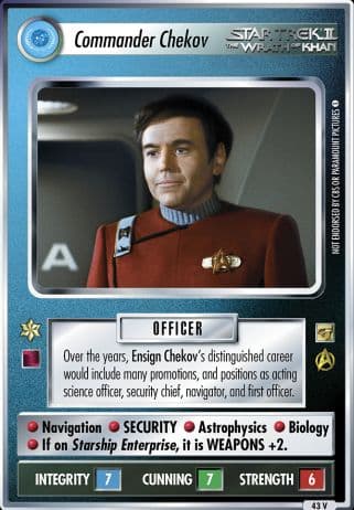 Commander Chekov