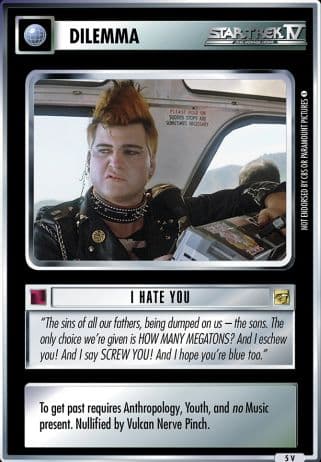 I Hate You