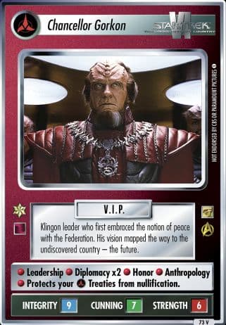 Chancellor Gorkon