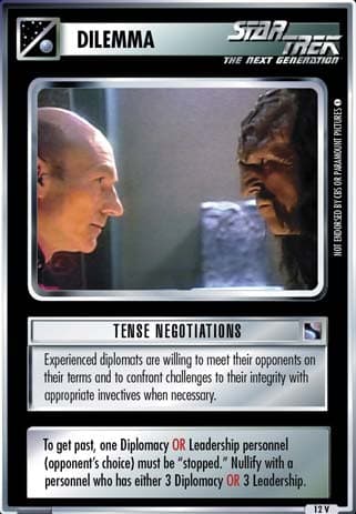 Tense Negotiations