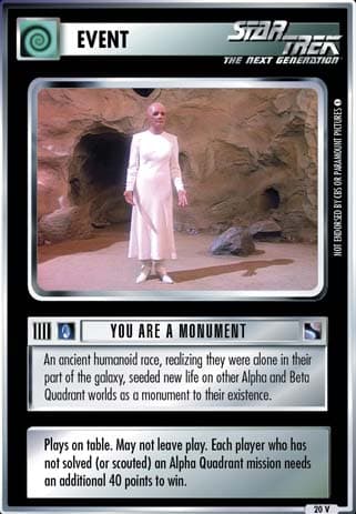 You Are a Monument