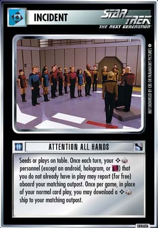 Attention All Hands