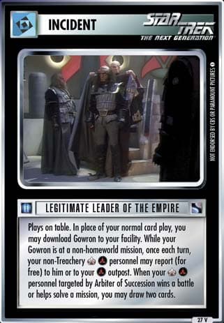 Legitimate Leader of the Empire