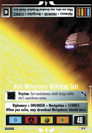 Host Metaphasic Shielding Test