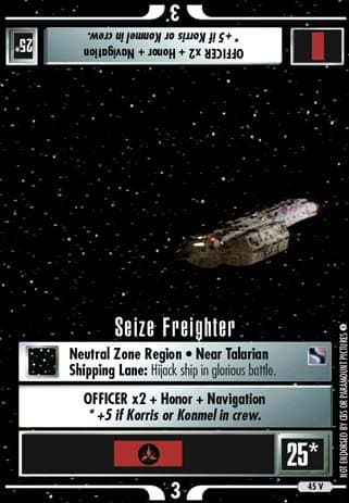 Seize Freighter
