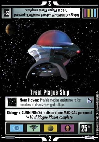 Treat Plague Ship
