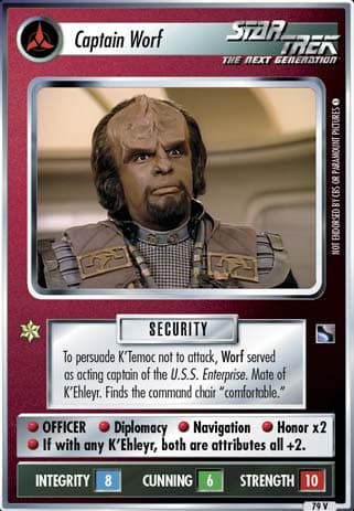 Captain Worf