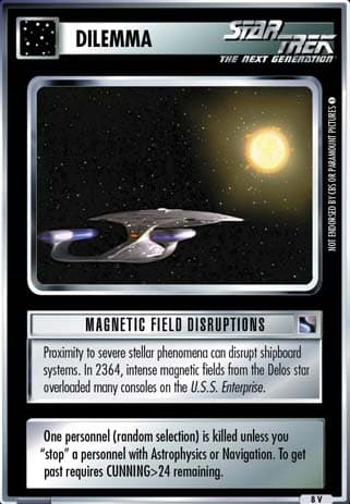 Magnetic Field Disruptions