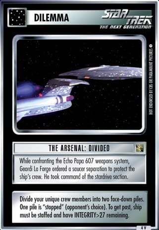 The Arsenal: Divided