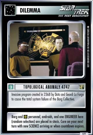 Topological Anomaly 4747