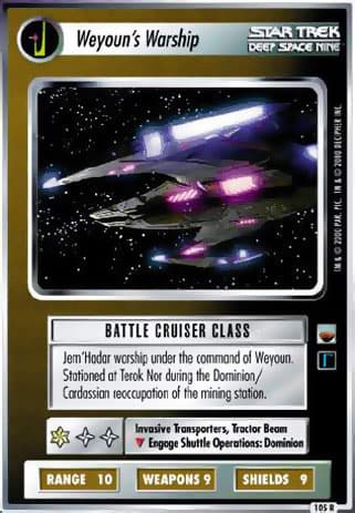 Weyoun's Warship