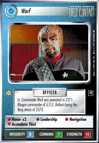 Worf (First Contact)
