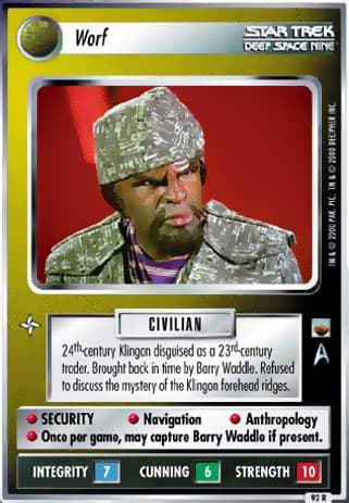 Worf (The Trouble with Tribbles)