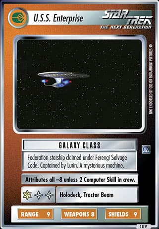 U.S.S. Enterprise (20th Anniversary)