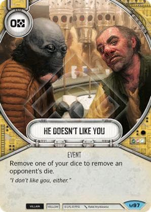 He Doesn't Like You
