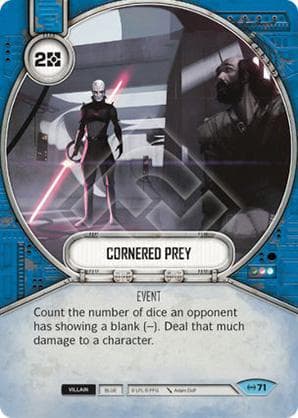 Cornered Prey