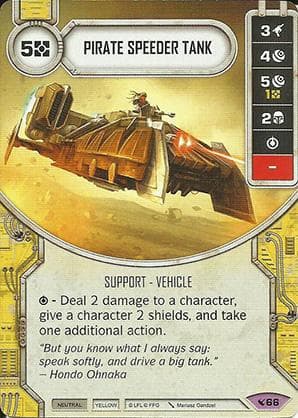 Pirate Speeder Tank