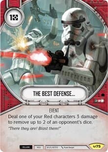 The Best Defense...