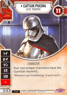 Captain Phasma - Elite Trooper (Card Only)