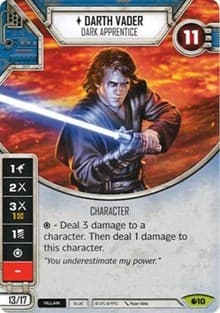 Darth Vader - Dark Apprentice (Card Only)