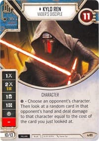 Kylo Ren - Vader's Disciple (Card Only)