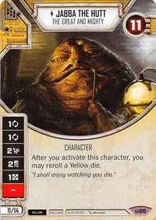Jabba The Hutt - The Great and Mighty (Card Only)