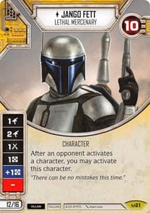 Jango Fett - Lethal Mercenary (Card Only)