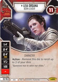 Leia Organa - Born Leader (Card Only)