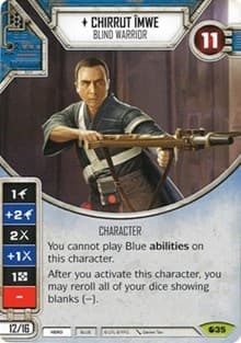Chirrut Imwe - Blind Warrior (Card Only)