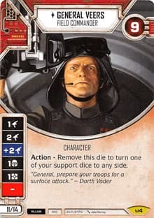 General Veers - Field Commander (Card Only)