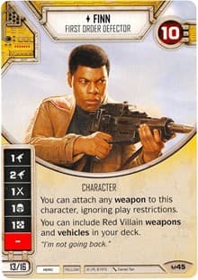 Finn - First Order Defector (Card Only)