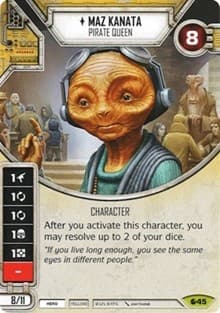 Maz Kanata - Pirate Queen (Card Only)