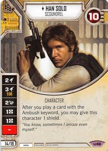 Han Solo - Scoundrel (Card Only)